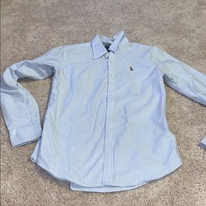 Blue Ralph Lauren Oxford Button Down